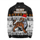 Wests Tigers Christmas Custom Long Sleeve Polo Shirt - Special Ugly Christmas Long Sleeve Polo Shirt