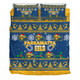 Parramatta Eels Christmas Bedding Set - Special Ugly Christmas Bedding Set