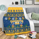 Parramatta Eels Christmas Blanket - Special Ugly Christmas Blanket