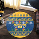 Parramatta Eels Christmas Round Rug - Special Ugly Christmas Round Rug