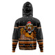 Wests Tigers Christmas Custom Hoodie - Ugly Xmas And Aboriginal Patterns For Die Hard Fan Hoodie