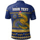 Parramatta Eels Christmas Custom Polo Shirt - Ugly Xmas And Aboriginal Patterns For Die Hard Fan Polo Shirt