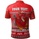 St. George Illawarra Dragons Christmas Custom Polo Shirt - Ugly Xmas And Aboriginal Patterns For Die Hard Fan Polo Shirt