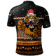 Wests Tigers Christmas Custom Polo Shirt - Ugly Xmas And Aboriginal Patterns For Die Hard Fan Polo Shirt