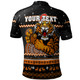 Wests Tigers Christmas Custom Polo Shirt - Ugly Xmas And Aboriginal Patterns For Die Hard Fan Polo Shirt
