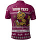 Queensland Cane Toads Christmas Custom Polo Shirt - Ugly Xmas And Aboriginal Patterns For Die Hard Fan Polo Shirt