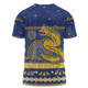 Parramatta Eels Christmas Custom T-shirt - Ugly Xmas And Aboriginal Patterns For Die Hard Fan T-shirt