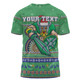 Canberra Raiders Christmas Custom T-shirt - Ugly Xmas And Aboriginal Patterns For Die Hard Fan T-shirt