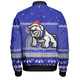 Canterbury-Bankstown Bulldogs Christmas Custom Bomber Jacket - Ugly Xmas And Aboriginal Patterns For Die Hard Fan Bomber Jacket