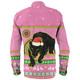 Penrith Panthers Christmas Custom Long Sleeve Shirt - Ugly Xmas And Aboriginal Patterns For Die Hard Fan Long Sleeve Shirt