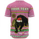 Penrith Panthers Christmas Custom Baseball Shirt - Ugly Xmas And Aboriginal Patterns For Die Hard Fan Baseball Shirt