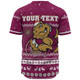 Queensland Cane Toads Christmas Custom Baseball Shirt - Ugly Xmas And Aboriginal Patterns For Die Hard Fan Baseball Shirt