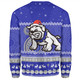 Canterbury-Bankstown Bulldogs Christmas Custom Sweatshirt - Ugly Xmas And Aboriginal Patterns For Die Hard Fan Sweatshirt