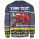 North Queensland Cowboys Christmas Custom Sweatshirt - Ugly Xmas And Aboriginal Patterns For Die Hard Fan Sweatshirt