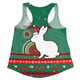 South Sydney Rabbitohs Custom Women Racerback Singlet - Ugly Xmas And Aboriginal Patterns For Die Hard Fan Women Racerback Singlet