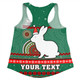 South Sydney Rabbitohs Custom Women Racerback Singlet - Ugly Xmas And Aboriginal Patterns For Die Hard Fan Women Racerback Singlet