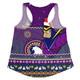 Melbourne Storm Christmas Custom Women Racerback Singlet - Ugly Xmas And Aboriginal Patterns For Die Hard Fan Women Racerback Singlet