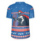 Newcastle Knights Christmas Custom Rugby Jersey - Ugly Xmas And Aboriginal Patterns For Die Hard Fan Rugby Jersey