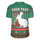 South Sydney Rabbitohs Custom Rugby Jersey - Ugly Xmas And Aboriginal Patterns For Die Hard Fan Rugby Jersey