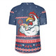 Sydney Roosters Christmas Custom Rugby Jersey - Ugly Xmas And Aboriginal Patterns For Die Hard Fan Rugby Jersey