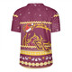 Brisbane Broncos Christmas Custom Rugby Jersey - Ugly Xmas And Aboriginal Patterns For Die Hard Fan Rugby Jersey