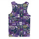 Melbourne Storm Men Singlet - Team Of Us Die Hard Fan Supporters Comic Style Men Singlet