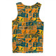 Australia Wallabies Men Singlet - Team Of Us Die Hard Fan Supporters Comic Style Men Singlet