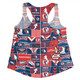 Sydney Roosters Women Racerback Singlet - Team Of Us Die Hard Fan Supporters Comic Style Women Racerback Singlet