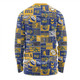 Parramatta Eels Long Sleeve T-shirt - Team Of Us Die Hard Fan Supporters Comic Style Long Sleeve T-shirt