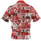 St. George Illawarra Dragons Zip Polo Shirt - Team Of Us Die Hard Fan Supporters Comic Style Zip Polo Shirt