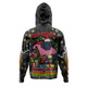 Penrith Panthers Christmas Custom Hoodie - Merry Christmas Our Beloved Team With Aboriginal Dot Art Pattern Hoodie