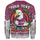 Manly Warringah Sea Eagles Christmas Custom Sweatshirt - Merry Christmas Our Beloved Team With Aboriginal Dot Art Pattern Sweatshirt