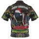 Penrith Panthers Christmas Custom Hawaiian Shirt - Christmas Knit Patterns Vintage Jersey Ugly Hawaiian Shirt