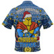 Gold Coast Titans Christmas Custom Hawaiian Shirt - Christmas Knit Patterns Vintage Jersey Ugly Hawaiian Shirt