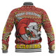 St. George Illawarra Dragons Christmas Custom Baseball Jacket - Christmas Knit Patterns Vintage Jersey Ugly Baseball Jacket