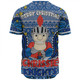 Newcastle Knights Christmas Custom Baseball Shirt - Christmas Knit Patterns Vintage Jersey Ugly Baseball Shirt