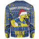 Parramatta Eels Christmas Custom Sweatshirt - Christmas Knit Patterns Vintage Jersey Ugly Sweatshirt