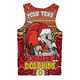 Redcliffe Dolphins Christmas Custom Men Singlet - Christmas Knit Patterns Vintage Jersey Ugly Men Singlet