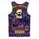 Melbourne Storm Christmas Custom Men Singlet - Christmas Knit Patterns Vintage Jersey Ugly Men Singlet