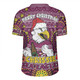 Manly Warringah Sea Eagles Christmas Custom Rugby Jersey - Christmas Knit Patterns Vintage Jersey Ugly Rugby Jersey