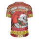 Redcliffe Dolphins Christmas Custom Rugby Jersey - Christmas Knit Patterns Vintage Jersey Ugly Rugby Jersey