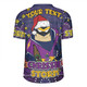 Melbourne Storm Christmas Custom Rugby Jersey - Christmas Knit Patterns Vintage Jersey Ugly Rugby Jersey