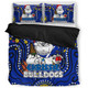 Canterbury-Bankstown Bulldogs Christmas Custom Bedding Set - Christmas Knit Patterns Vintage Jersey Ugly Bedding Set