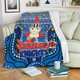 Newcastle Knights Christmas Custom Blanket - Christmas Knit Patterns Vintage Jersey Ugly Blanket