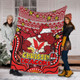 St. George Illawarra Dragons Christmas Custom Blanket - Christmas Knit Patterns Vintage Jersey Ugly Blanket