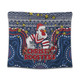 Sydney Roosters Christmas Custom Tapestry - Christmas Knit Patterns Vintage Jersey Ugly Tapestry