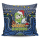 Canberra Raiders Christmas Custom Pillow Cases - Christmas Knit Patterns Vintage Jersey Ugly Pillow Cases