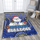 Canterbury-Bankstown Bulldogs Christmas Custom Area Rug - Christmas Knit Patterns Vintage Jersey Ugly Area Rug