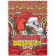 Redcliffe Dolphins Christmas Custom Area Rug - Christmas Knit Patterns Vintage Jersey Ugly Area Rug