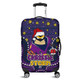 Melbourne Storm Christmas Custom Luggage Cover - Christmas Knit Patterns Vintage Jersey Ugly Luggage Cover